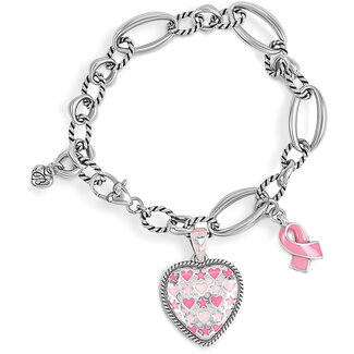 Brighton Infinity Sparkle Charm Bracelet