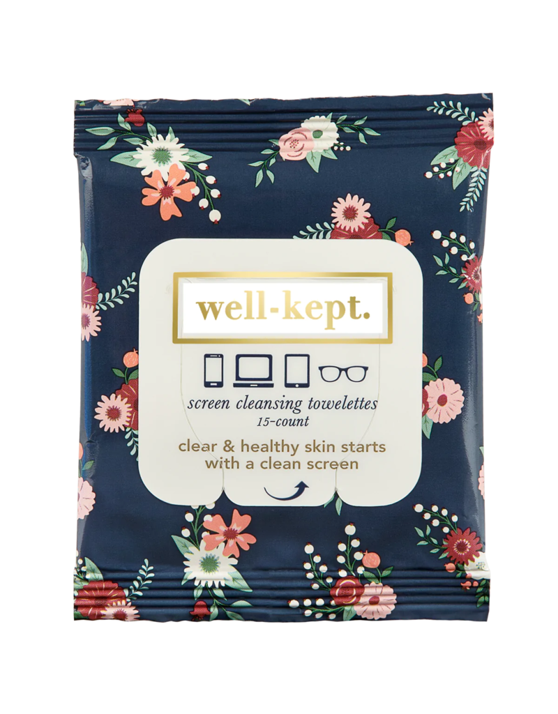 WELL KEPT Screen Cleansing Towelettes in Katie