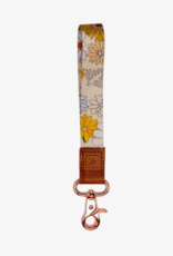 THREAD WALLETS Wrist Lanyard in Blossom