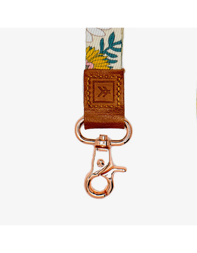 THREAD WALLETS Wrist Lanyard in Blossom