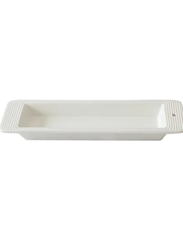 NORA FLEMING Pinstripes Cracker Tray
