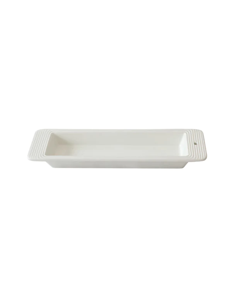 NORA FLEMING Pinstripes Cracker Tray