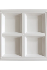 NORA FLEMING Pinstripes Melamine Sectional Server NORA FLEMING Pinstripes Melamine Sectional Server