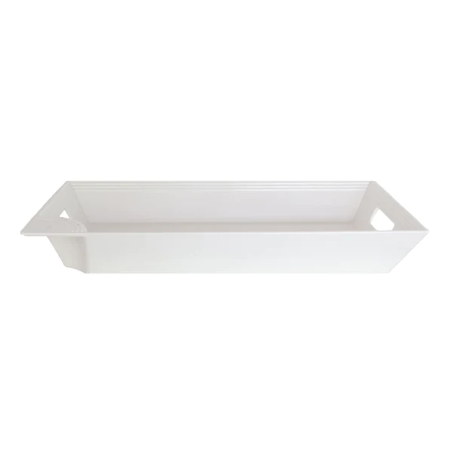 Pinstripes Melamine Rectangular Serving Tray