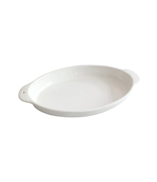 NORA FLEMING Pinstripes Oval Baker