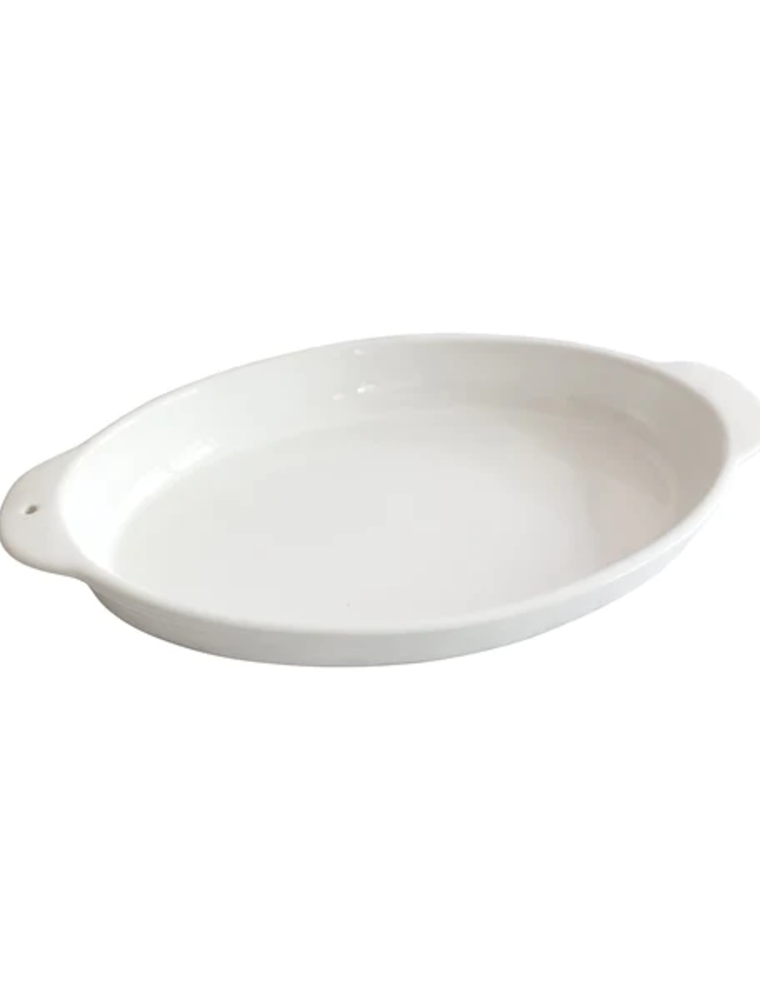 NORA FLEMING Pinstripes Oval Baker