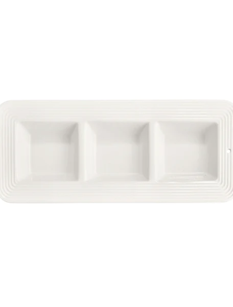 NORA FLEMING Pinstripes Garnish Dish