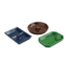 Dainty Dishes Set of 3 in Navy, Green, and Brown