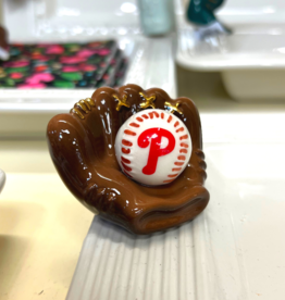 NORA FLEMING *Her Hide Out Exclusive* Phillies Baseball Mitt Mini