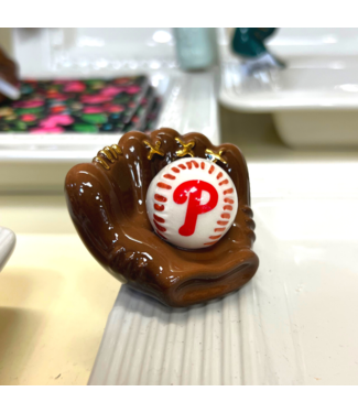 NORA FLEMING *Her Hide Out Exclusive* Phillies Baseball Mitt Mini
