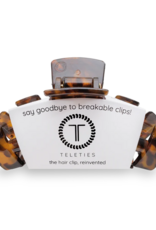 TELETIES Large Classic Claw Hair Clip in Tortoise TELETIES Large Classic Claw Hair Clip in Tortoise