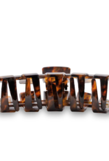 TELETIES Classic Tortoise Large Hair Clip