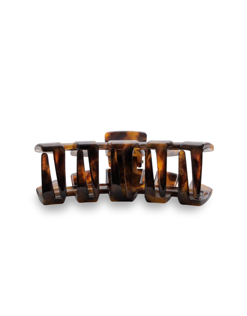 TELETIES Classic Tortoise Medium Hair Clip