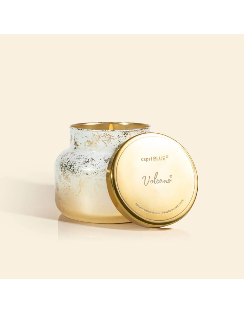 CAPRI BLUE Glimmer Signature Jar in Volcano