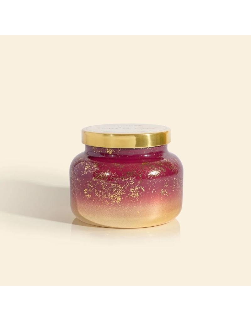 CAPRI BLUE Glimmer Signature Jar in Tinsel & Spice