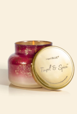 CAPRI BLUE Glimmer Signature Jar in Tinsel & Spice CAPRI BLUE Glimmer Signature Jar in Tinsel & Spice