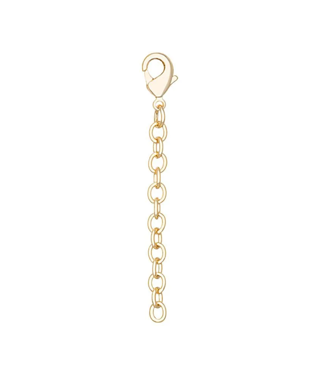 2" Gold Lobster Claw Extender