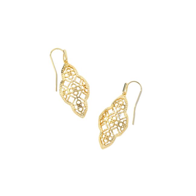Abbie Drop Earrings in Gold