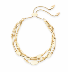 KENDRA SCOTT DESIGN Chantal Beaded Bracelet in Gold
