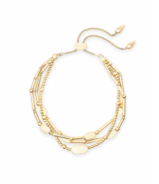 KENDRA SCOTT DESIGN Chantal Beaded Bracelet in Gold