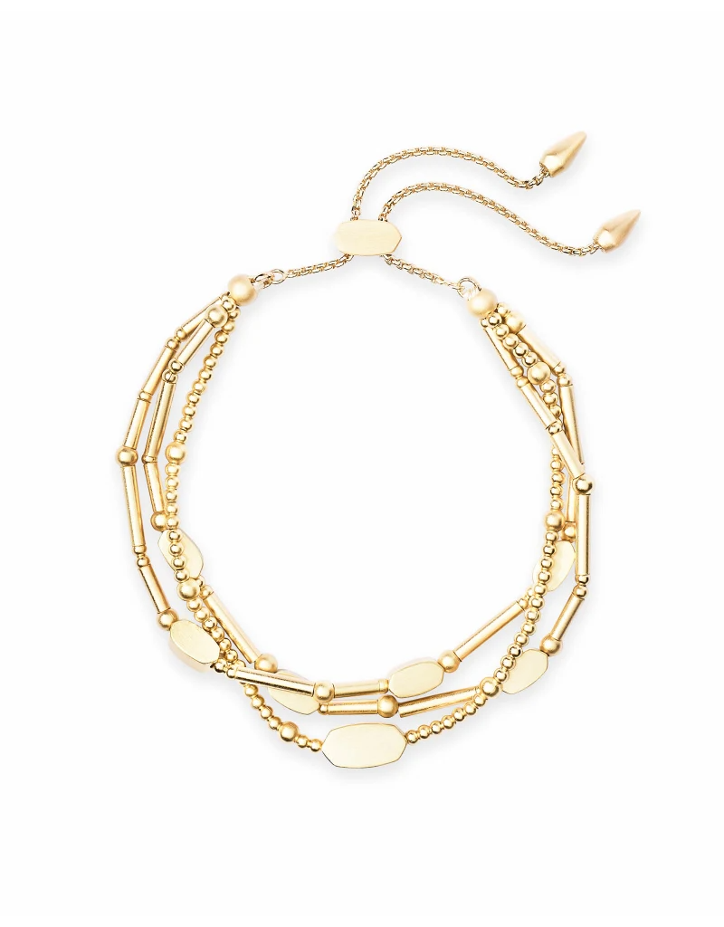KENDRA SCOTT DESIGN Chantal Beaded Bracelet in Gold