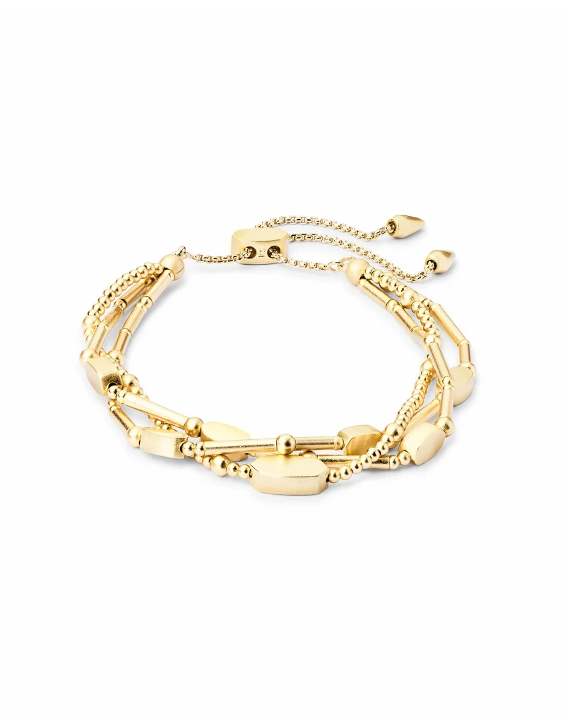 KENDRA SCOTT DESIGN Chantal Beaded Bracelet in Gold