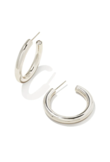 KENDRA SCOTT DESIGN Colette Hoop Earrings in Silver