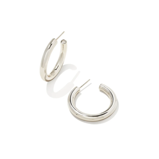 KENDRA SCOTT DESIGN Colette Hoop Earrings in Silver