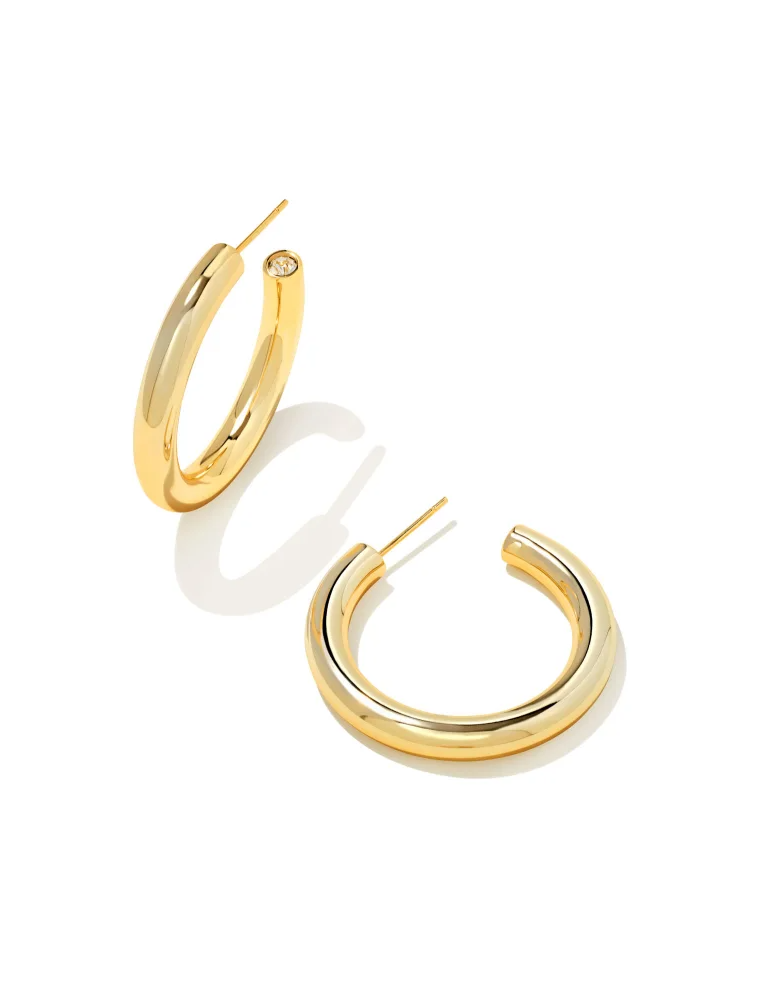 KENDRA SCOTT DESIGN Colette Hoop Earrings in Gold
