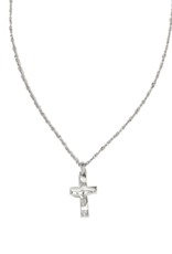 KENDRA SCOTT DESIGN Cross Silver Pendant Necklace KENDRA SCOTT DESIGN Cross Silver Pendant Necklace