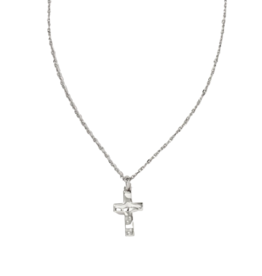 KENDRA SCOTT DESIGN Cross Silver Pendant Necklace