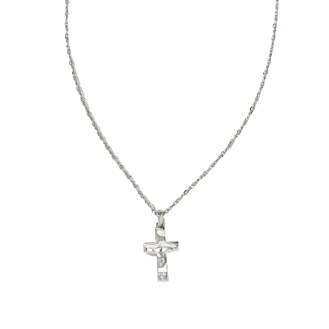Cross Silver Pendant Necklace