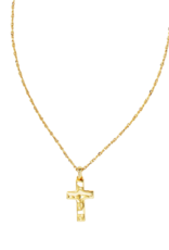 KENDRA SCOTT DESIGN Cross Gold Pendant Necklace