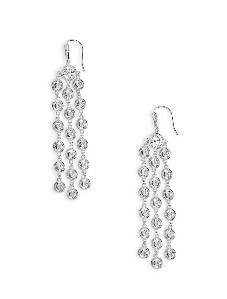 KENDRA SCOTT DESIGN Daya Statement Earrings in Silver