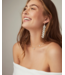 Daya Statement Earrings in Silver