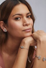 KENDRA SCOTT DESIGN Ellie Silver Stud Earrings in Platinum Drusy