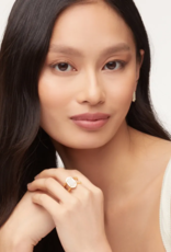 KENDRA SCOTT DESIGN Elyse Gold Ring in Iridescent Drusy