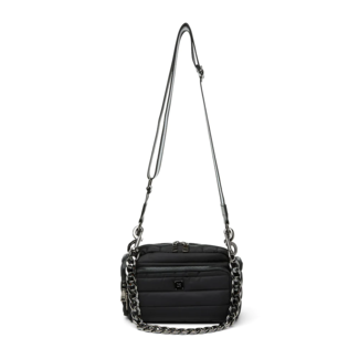 Think Royln The Wanderer Crossbody Bag in Black