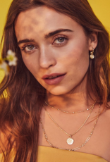 KENDRA SCOTT DESIGN Medallion Coin Multi Strand Necklace in Gold