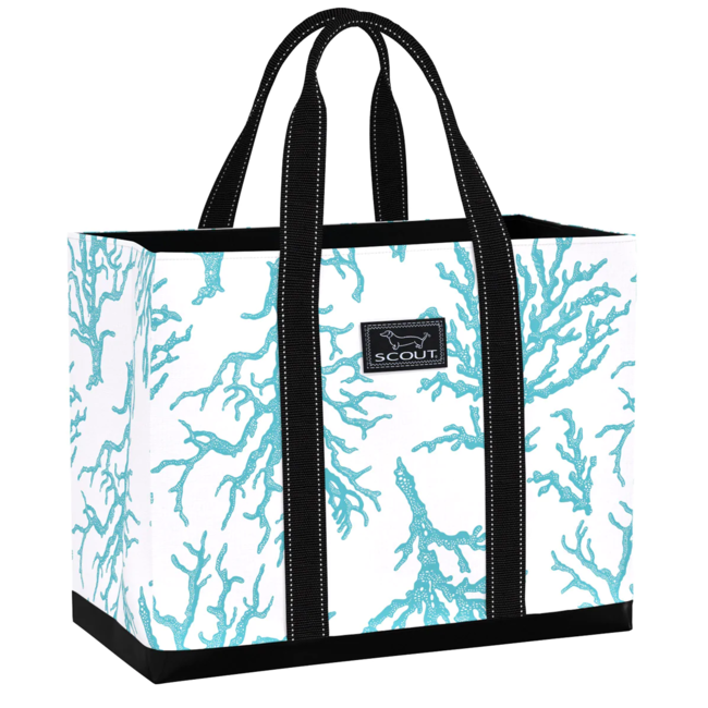 Original Deano Tote Bag in Coral Fixation