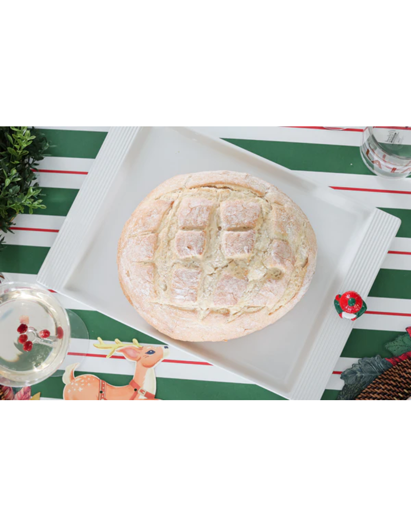 NORA FLEMING Pinstripes Rectangle Server