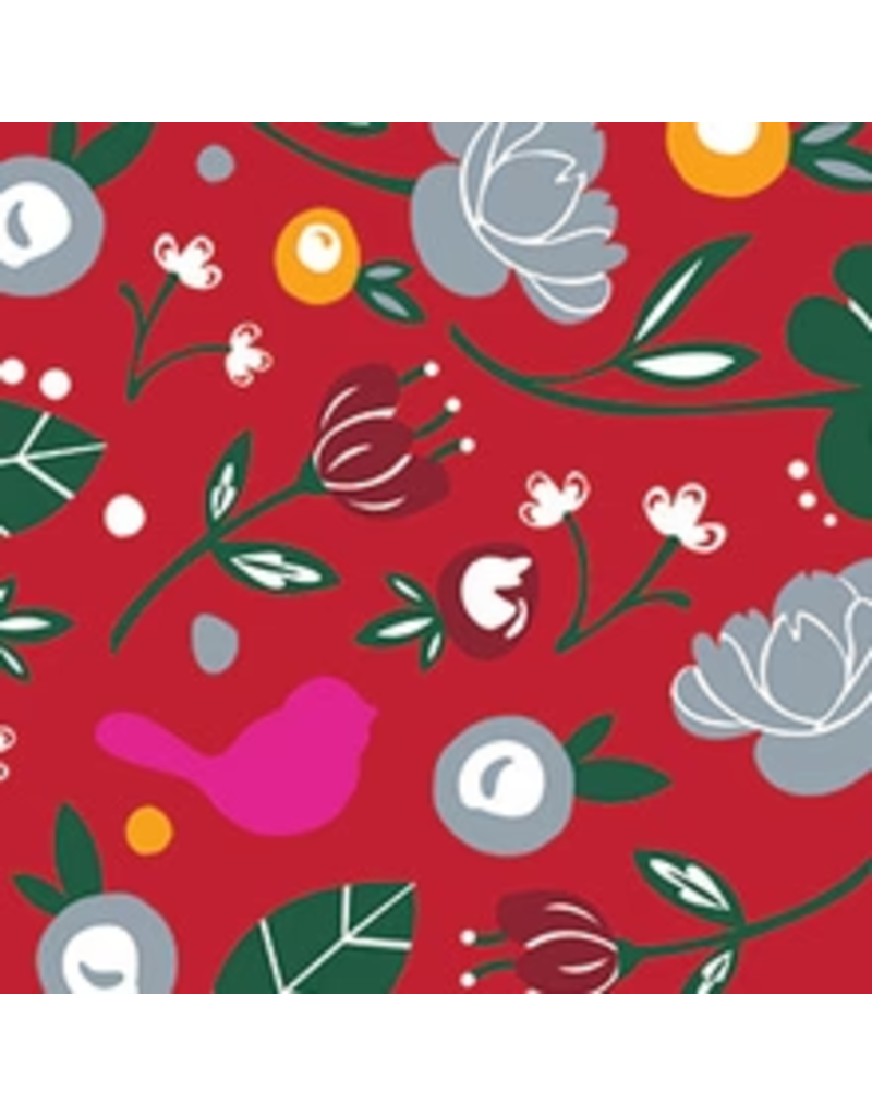 NORA FLEMING Cardinal Cocktail Napkins