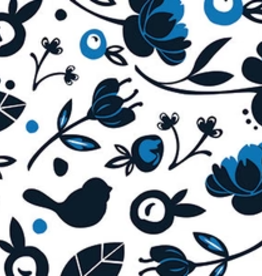 NORA FLEMING Blue Jay Cocktail Napkins