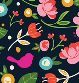 NORA FLEMING Pink Birdie Cocktail Napkins