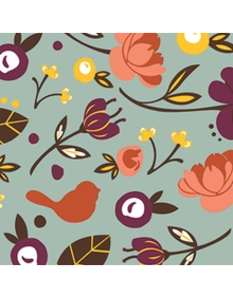 NORA FLEMING Finch Guest Towel Napkins