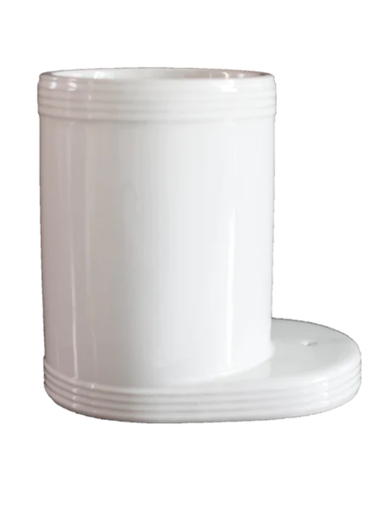 NORA FLEMING Pinstripes Utensil Crock