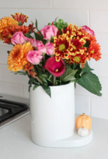 NORA FLEMING Pinstripes Utensil Crock