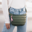 Jolie Puffer Belt Bag in Olive
