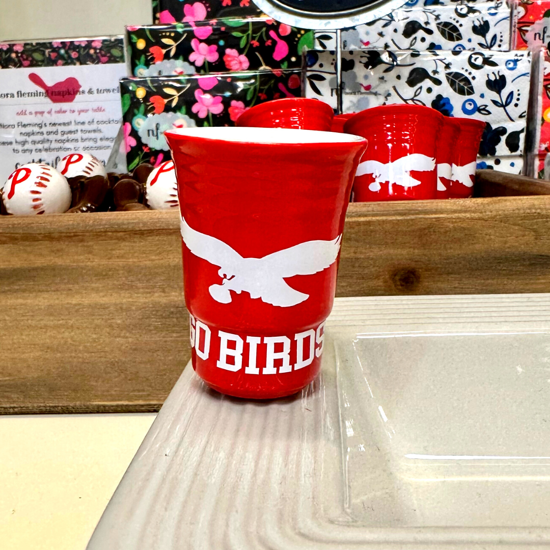 Nora Fleming *Her Hide Out Exclusive* Go Birds Solo Cup Mini