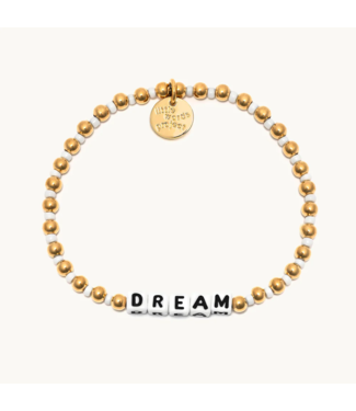 LITTLE WORDS PROJECT Dream Bracelet - Waterproof Gold